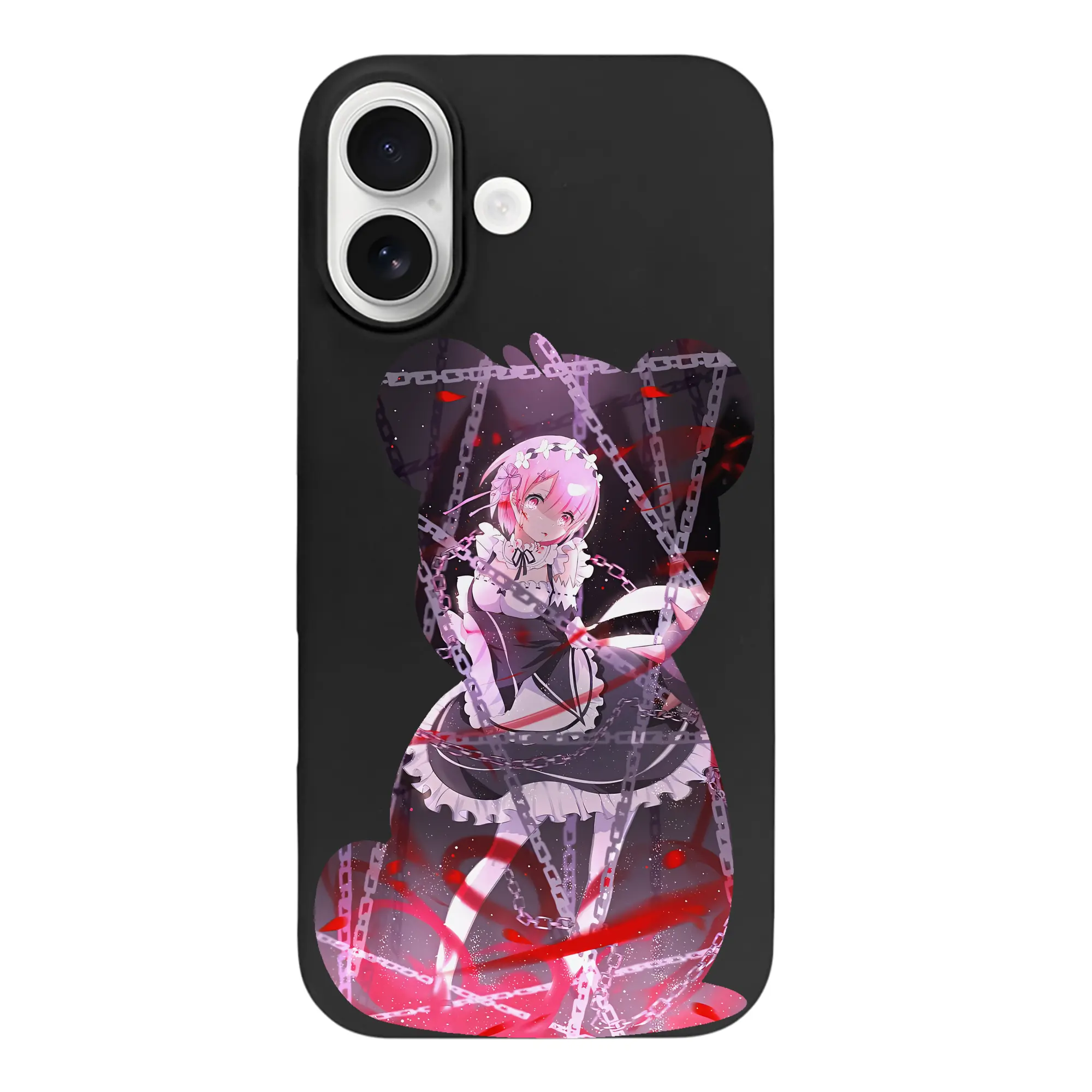 リゼロ グッズ ラム - iPhone 17 シリーズ シリコンケース 薄型 耐衝撃 指紋防止 ソフトタッチカバー 精密フィット 傷防止 保護ケース iPhone 17/17 Air/17 Pro/17 Pro Max 対応